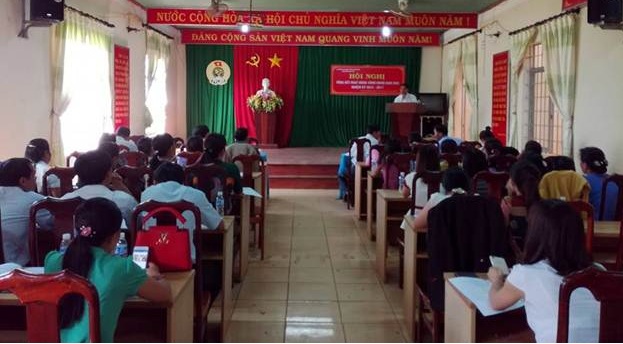 Công đoàn Giáo dục huyện Krông Búk tổng kết hoạt động nhiệm kỳ 2012 - 2017 và công bố giải thể Công đoàn Giáo dục huyện