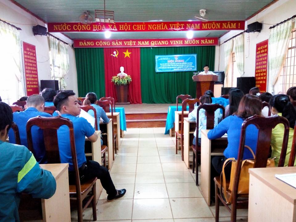 Huyện đoàn Krông Búk tổ chức Hội nghị học tập, quán triệt Nghị quyết Đại hội XII của Đảng