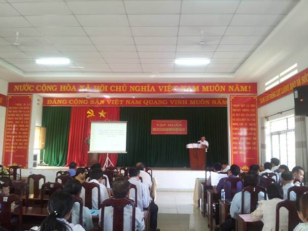 Hội nghị tập huấn, bồi dưỡng về công tác cải cách hành chính nhà nước năm 2017