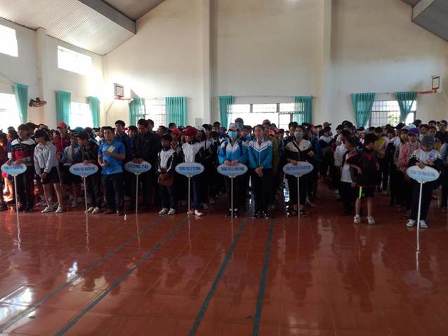 Kỳ thi học sinh giỏi thể dục thể thao năm học 2016-2017