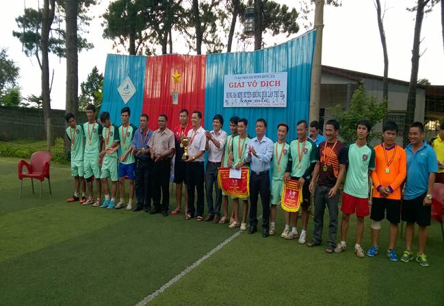 Huyện Krông Búk tổ chức Giải bóng đá Mini lần thứ III – năm 2016