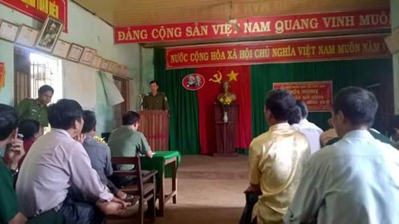 Mô hình “Tiếng kẻng bình yên” xã Chứ Kbô, huyện Krông Búk