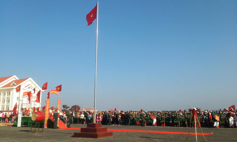 Huyện Krông Búk tổ chức giao, nhận quân năm 2016