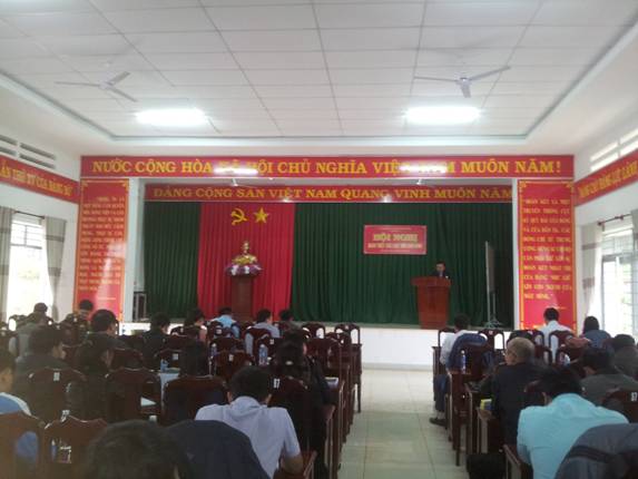 Huyện Krông Búk tổ chức Hội nghị triển khai, quán triệt các Luật mới ban hành được Quốc hội khóa XIII thông qua tại Kỳ họp thứ 10