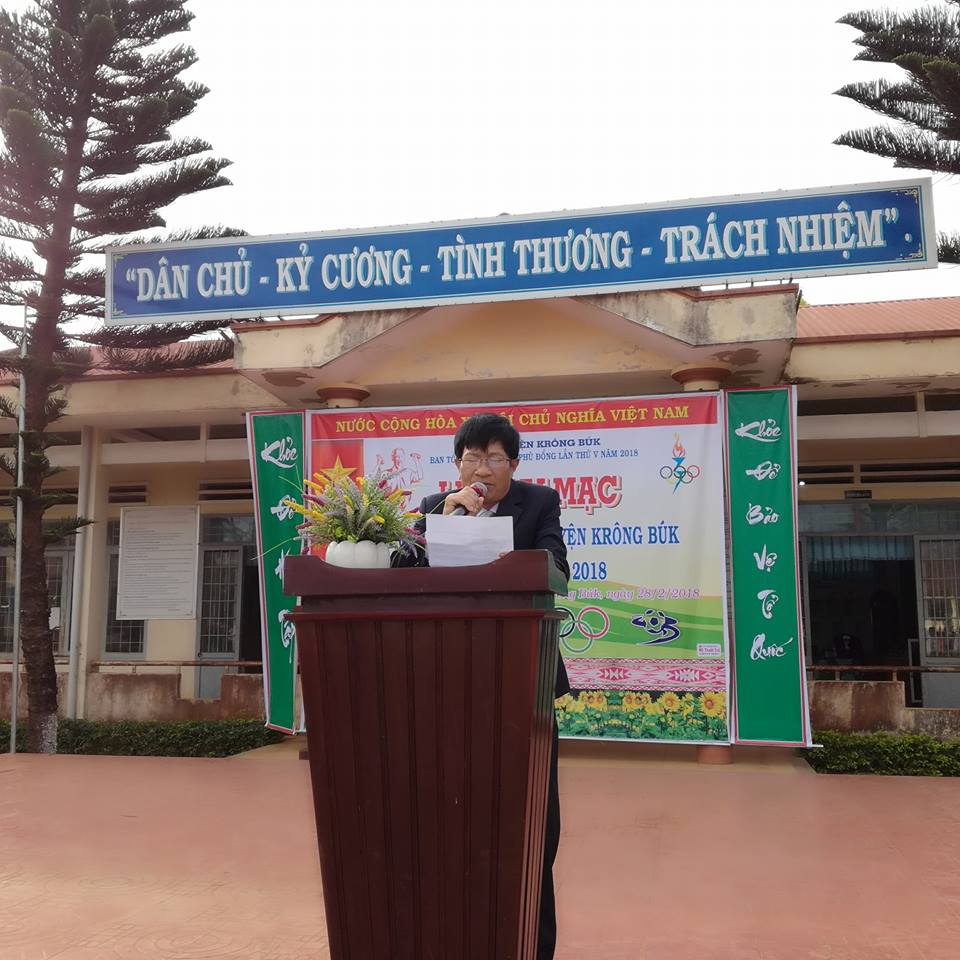Hội khỏe Phù Đổng huyện Krông Búk lần thứ V năm 2018