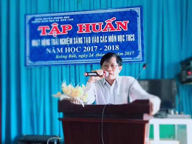 Hội thảo tập huấn trải nghiệm sáng tạo trong dạy học cấp THCS
