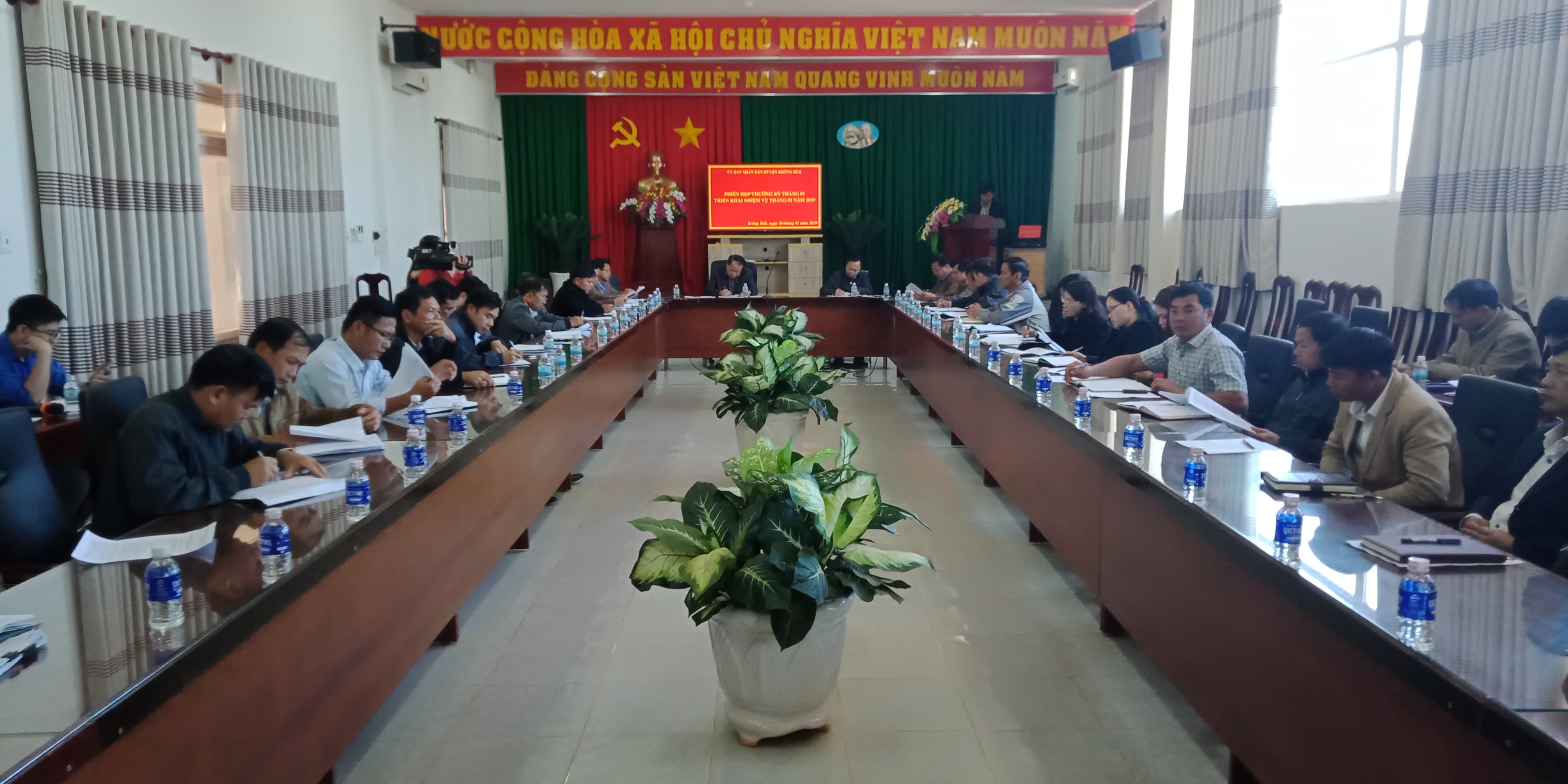 Hội nghị giao ban thường kỳ tháng 01, triển khai nhiệm vụ tháng 02 năm 2019