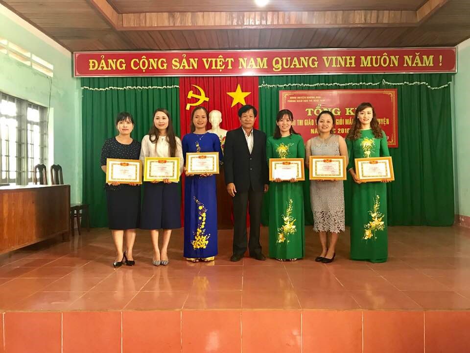 Phòng GD&ĐT huyện Krông Búk tổng kết hội thi giáo viên dạy giỏi mầm non cấp huyện năm học 2018-2019