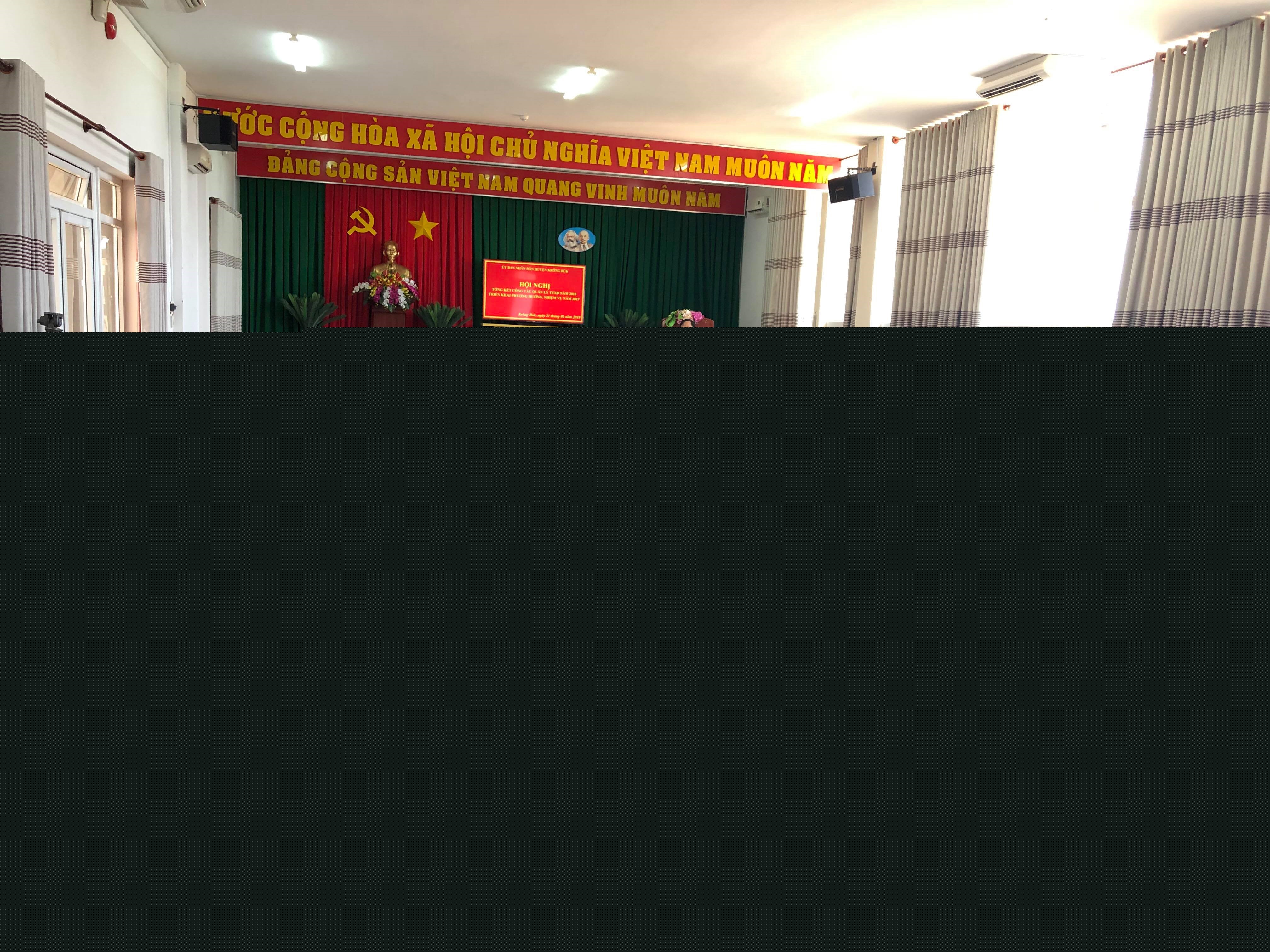 Hội nghị Sơ kết công tác quản lý trật tự xây dựng năm 2018 và triển khai phương hướng, nhiệm vụ năm 2019
