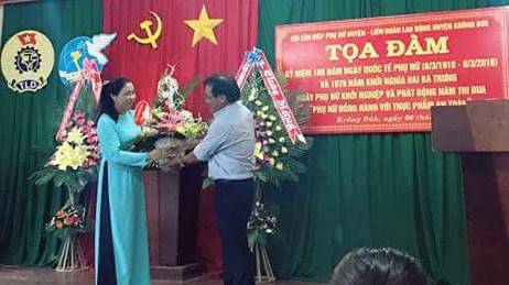 Hội Liên hiệp phụ nữ huyện Krông Búk tổ chức Tọa đàm 8/3