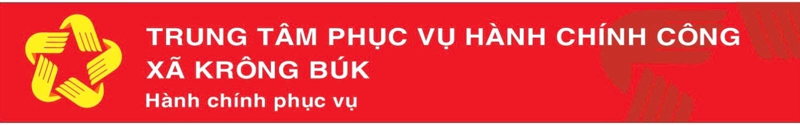 UBND xã Krông Búk thông báo Mã QR các Thủ tục hành chính cấp xã, phường